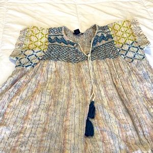 Rachel Zoe Bohemian Babydoll Top